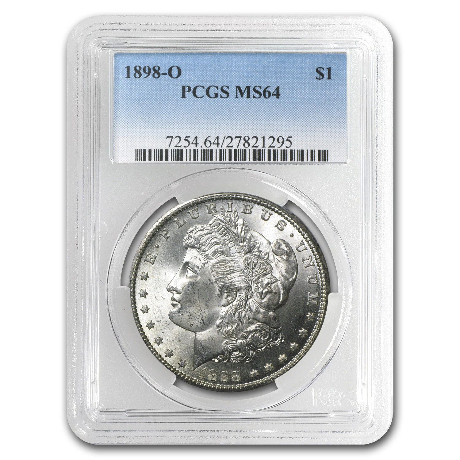 1898-O Morgan Silver Dollar MS64 PCGS